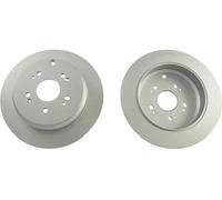 2x Disque de frein plein BR-2260-C KAVO PARTS pour HONDA CR-V II