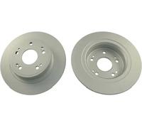 2x Disque de frein plein BR-2265-C KAVO PARTS pour HONDA ACCORD VIII