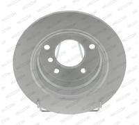 2x Disque de frein plein DDF1361C FERODO pour BMW 3 Compact