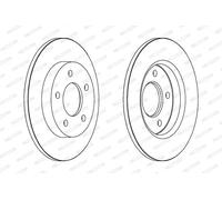 FERODO DDF1420C Disque de frein