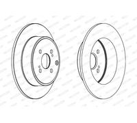 FERODO DDF1421C Disque de frein
