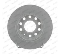 2x Disque de frein plein DDF1425C FERODO pour AUDI SEAT