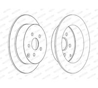 FERODO DDF1485C Disque de frein