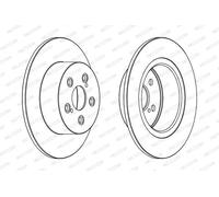 FERODO DDF1556C Disque de frein