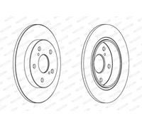 FERODO DDF1645C Disque de frein