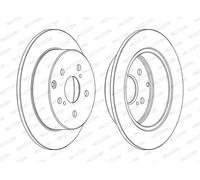 FERODO DDF1704C Disque de frein