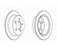 FERODO DDF1753C Disque de frein