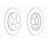 FERODO DDF1788C Disque de frein