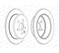 FERODO DDF1815C Disque de frein
