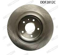 2x Disque de frein plein DDF2812C FERODO