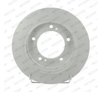 2x Disque de frein plein DDF351C FERODO pour SUZUKI GEO