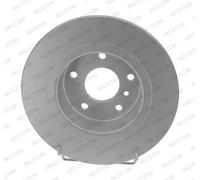 2x Disque de frein plein DDF874C FERODO pour LAND ROVER RANGE ROVER II