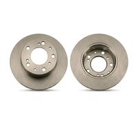 TRW Disque de frein DF1114 avant, plein, 1 pièce