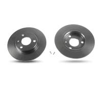 2x Disque de frein plein DF1120 TRW pour CITROËN PEUGEOT MEGA