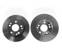2x Disque de frein plein DF1584 TRW pour MERCEDES-BENZ 190
