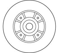Disque de frein TRW DF2706BS (Vendu à l'unité) - Réf. DF2706BS