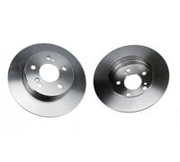 TRW Disque de frein DF2757 arrière, plein, 1 pièce