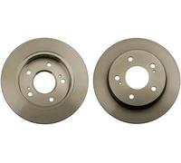 2x Disque de frein plein DF4001 TRW pour NISSAN 200SX Coupé