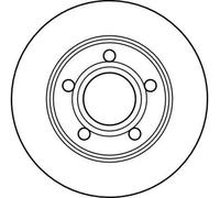 2x TRW DF4039 Disque de frein pour AUDI A6 Avant (4B5, C5) Allroad (4BH, C5)