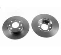 2x Disque de frein plein DF4225 TRW pour OPEL CORSA C