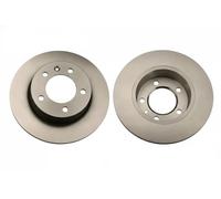 2x Disque de frein plein DF4234 TRW pour RENAULT OPEL NISSAN