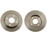 2x Disque de frein plein DF4301 TRW pour VOLVO 480 440 460