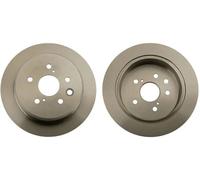 2x Disque de frein plein DF6052 TRW pour LEXUS IS II