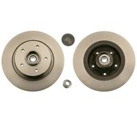 2x Disque de frein plein DF6127BS TRW pour RENAULT MEGANE II MEGANE II Break