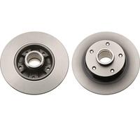 TRW Disque de frein DF6182 arrière plein Ø260 mm Hauteur 86,2 mm Épaisseur 8 mm 1 pièce