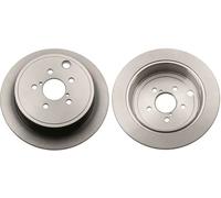 2x Disque de frein plein DF6306 TRW pour SUBARU TOYOTA