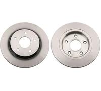 Disque de frein TRW DF6325 arrière, plein, 1 pièce