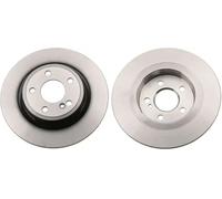 2x Disque de frein plein DF6358 TRW pour MERCEDES-BENZ SLK SLC