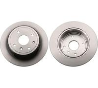 Disque de frein TRW DF6360 arrière, plein, 1 pièce
