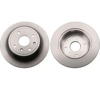 Disque de frein TRW DF6360 arrière, plein, 1 pièce
