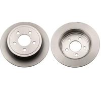TRW Disque de frein DF6386 arrière, plein, 1 pièce