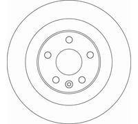 TRW DF6588 Disque de frein