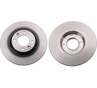 TRW Disque de frein DF6632 arrière, plein, 1 pièce