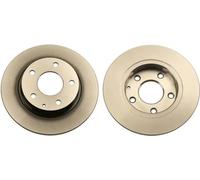 TRW Disque de frein DF6659 arrière, plein, 1 pièce