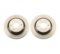 2x Disque de frein plein DF6678 TRW pour HONDA ACCORD VIII ACCORD VIII Break