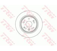 2x Disque de frein plein DF8083 TRW pour HONDA CR-V II