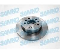 2x Disque de frein plein R1403P SAMKO pour RENAULT LAGUNA I LAGUNA I Grandtour