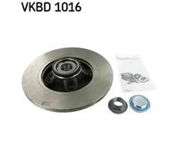 2x Disque de frein plein VKBD 1016 SKF pour CITROËN PEUGEOT DS