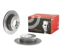 2x Disque de frein rainuré 08.5366.76 BREMBO pour BMW 3 3 Coupé 3 Touring