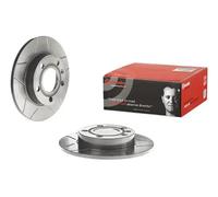 2x Disque de frein rainuré 08.9136.75 BREMBO pour AUDI SEAT