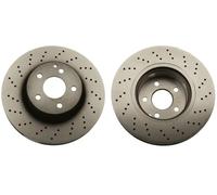 TRW Disque de frein DF4149S avant – perforé, rainuré – 1 pièce