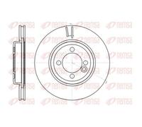 2x Disque de frein REMSA 61081.10 convient pour BMW