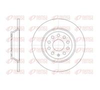 REMSA 2x Disque Arrière Ø300mm Plein pour VW Passat Variant Tiguan Audi
