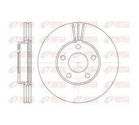 REMSA 6549.10 Disque de frein