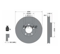 Disque de frein TEXTAR 92156903