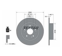 TEXTAR 92301603 Disque de frein
